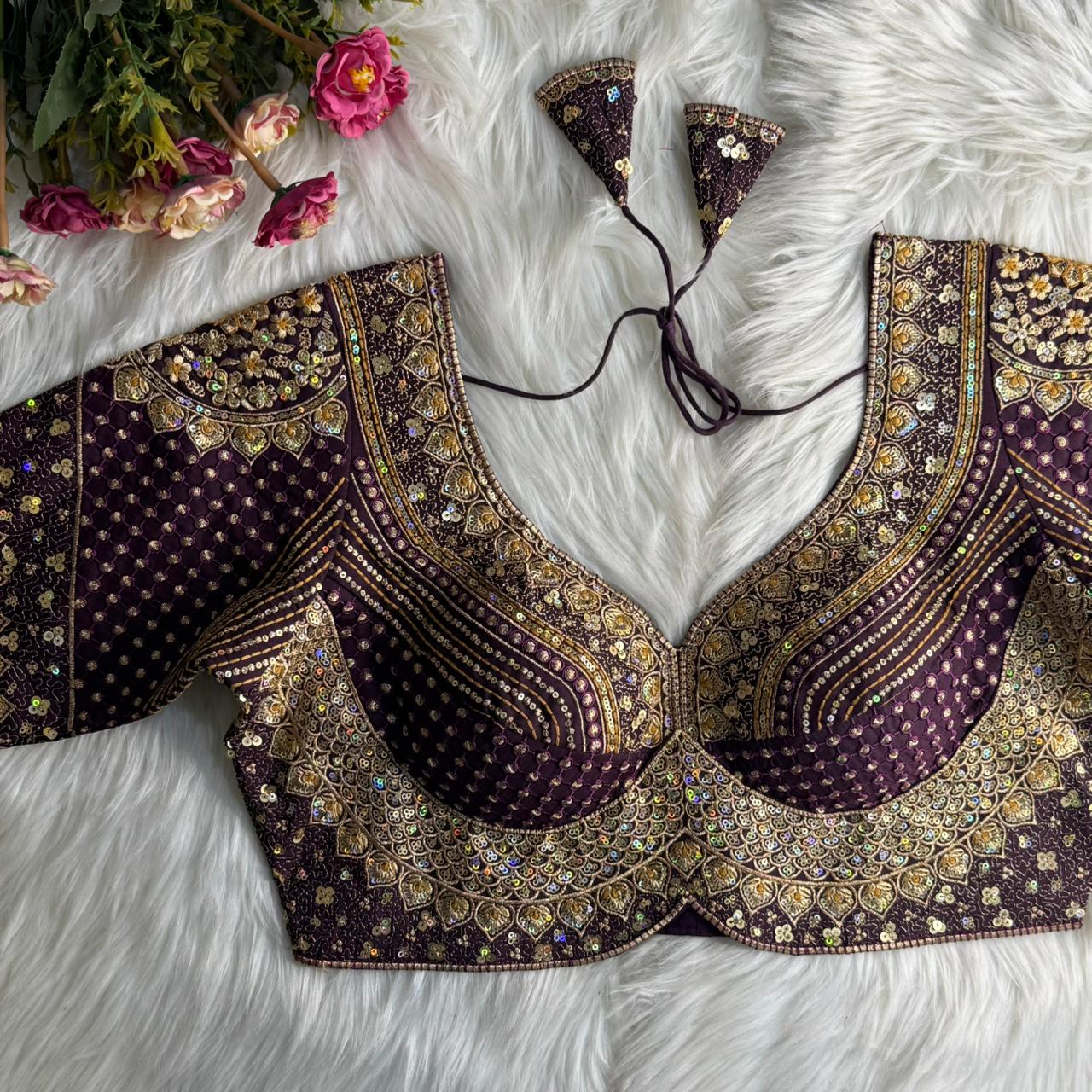 Sabyasachi bridal blouse