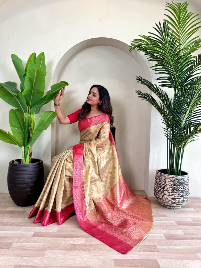 PURE TISSUE SILK SAREE