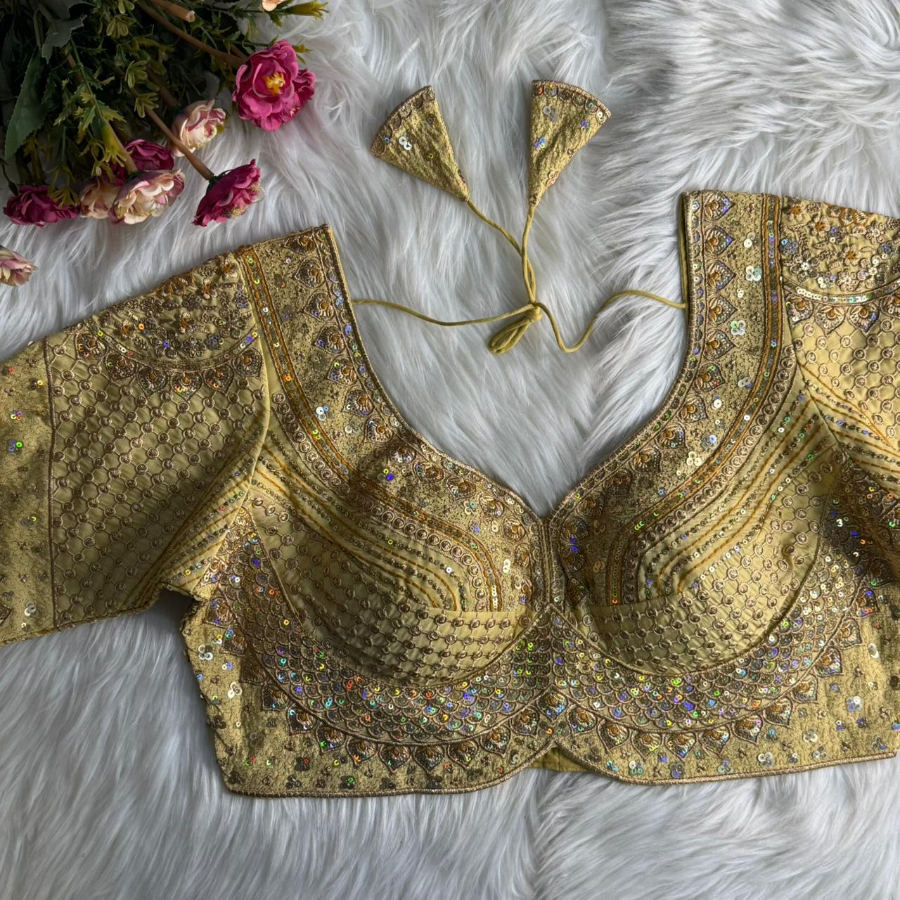 Sabyasachi bridal blouse