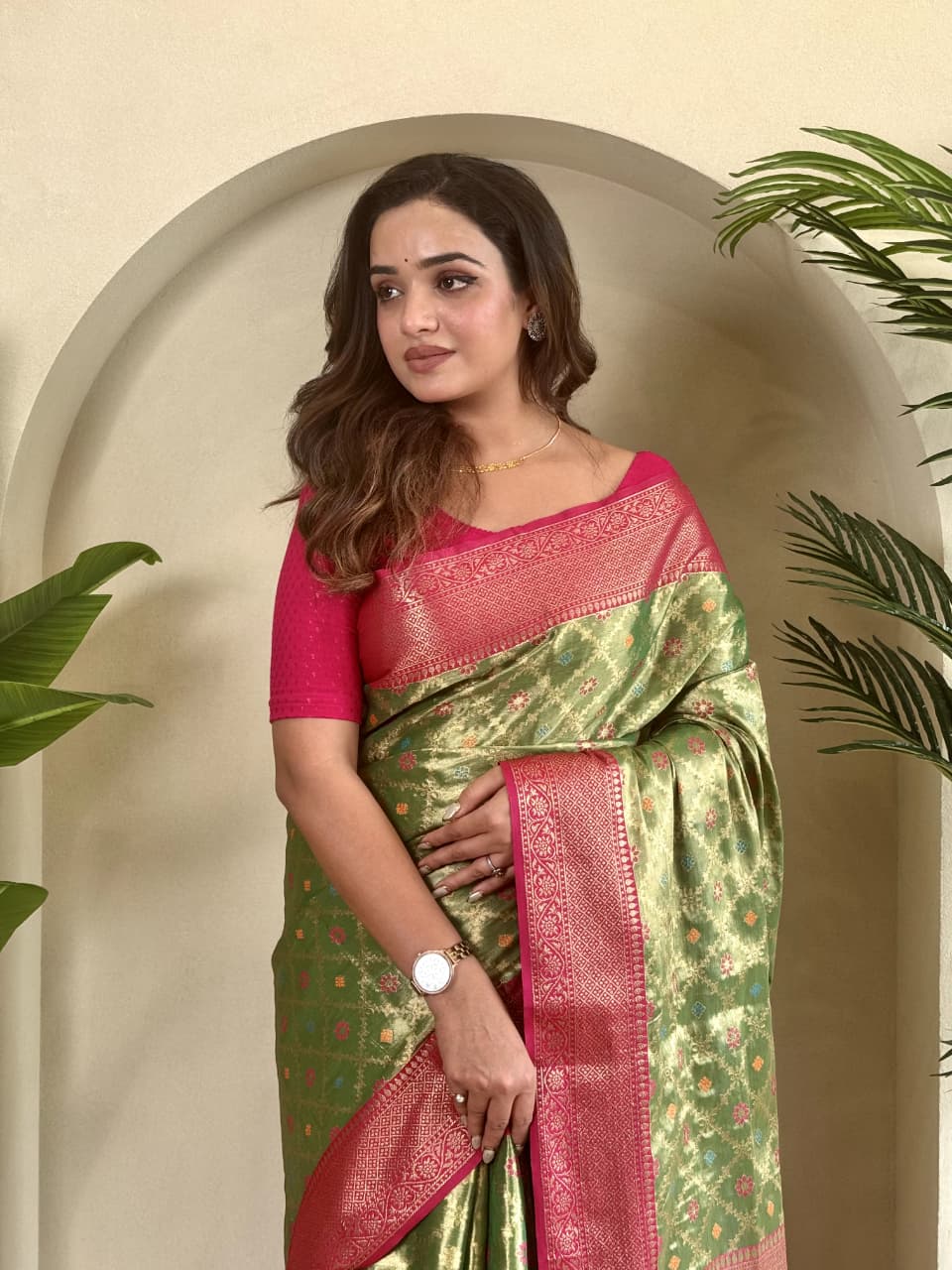 PURE TISSUE SILK SAREE