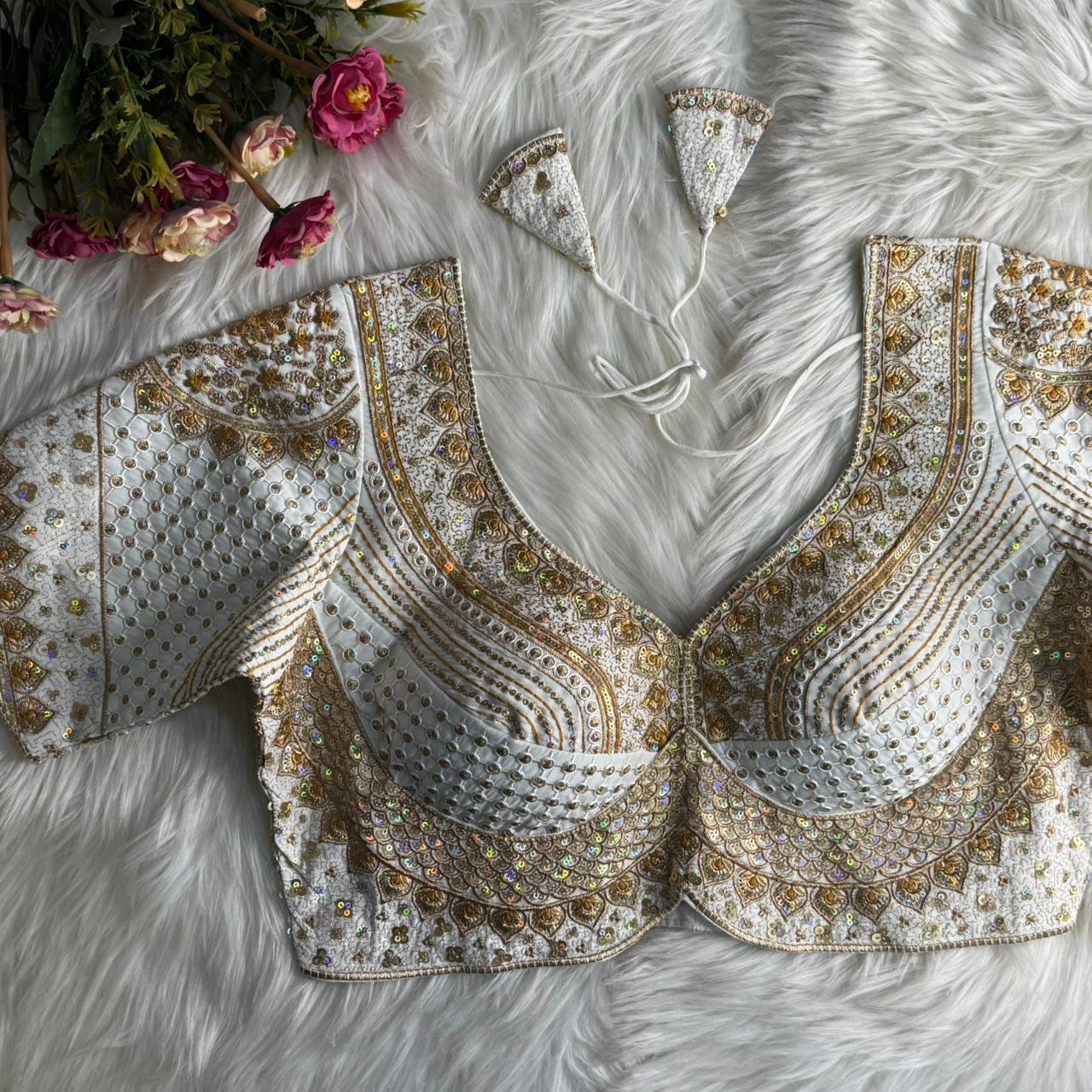 Sabyasachi bridal blouse