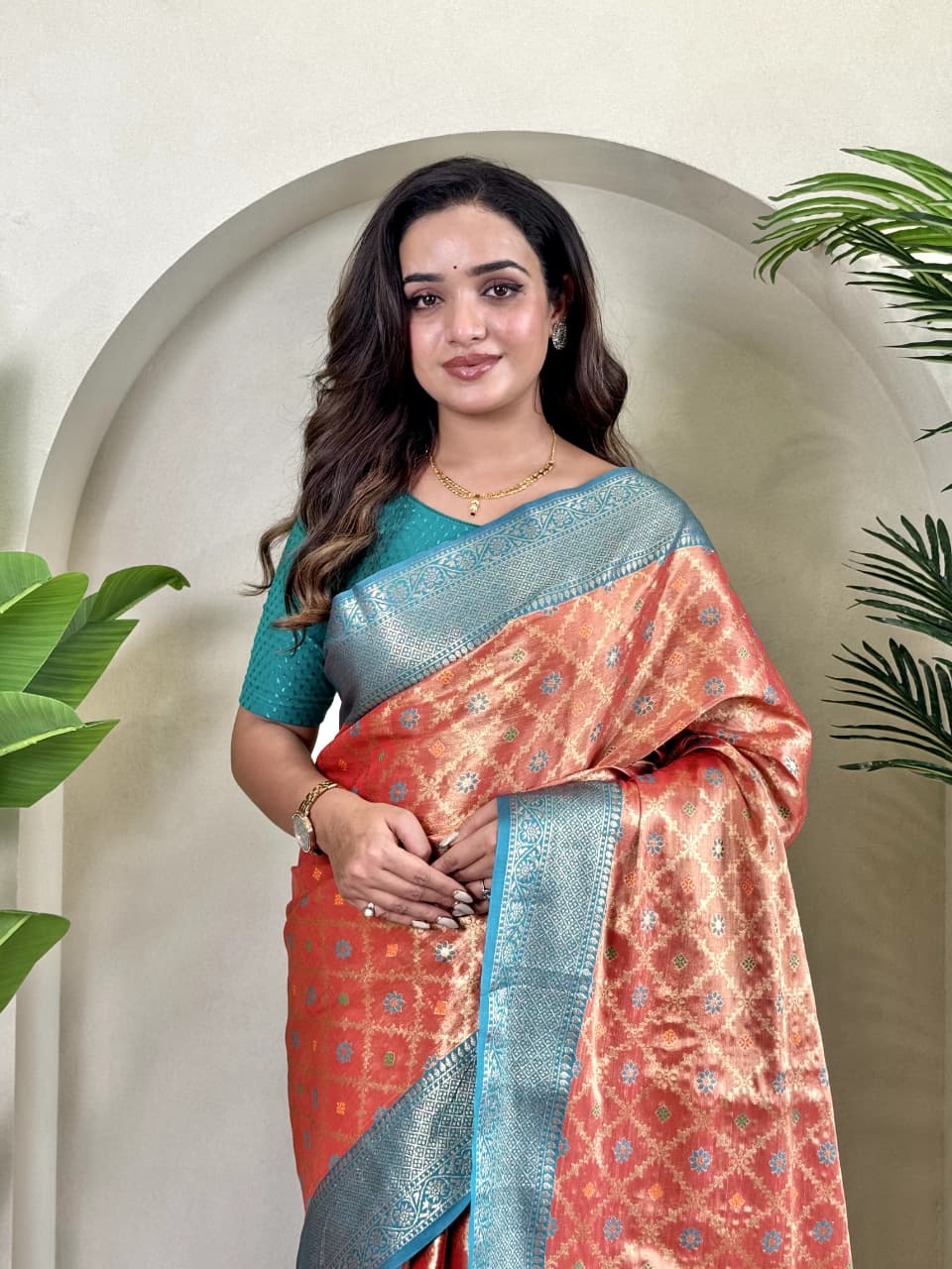 PURE TISSUE SILK SAREE