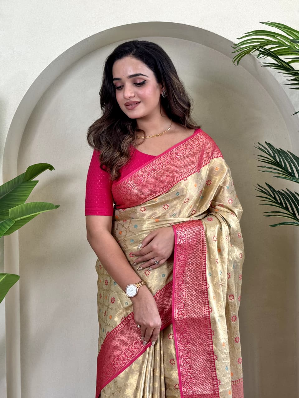 PURE TISSUE SILK SAREE