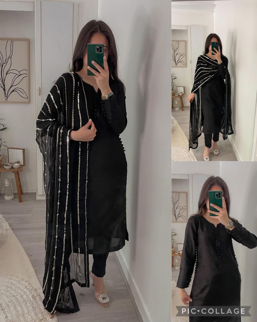 Heavy Faux Georgette Suit