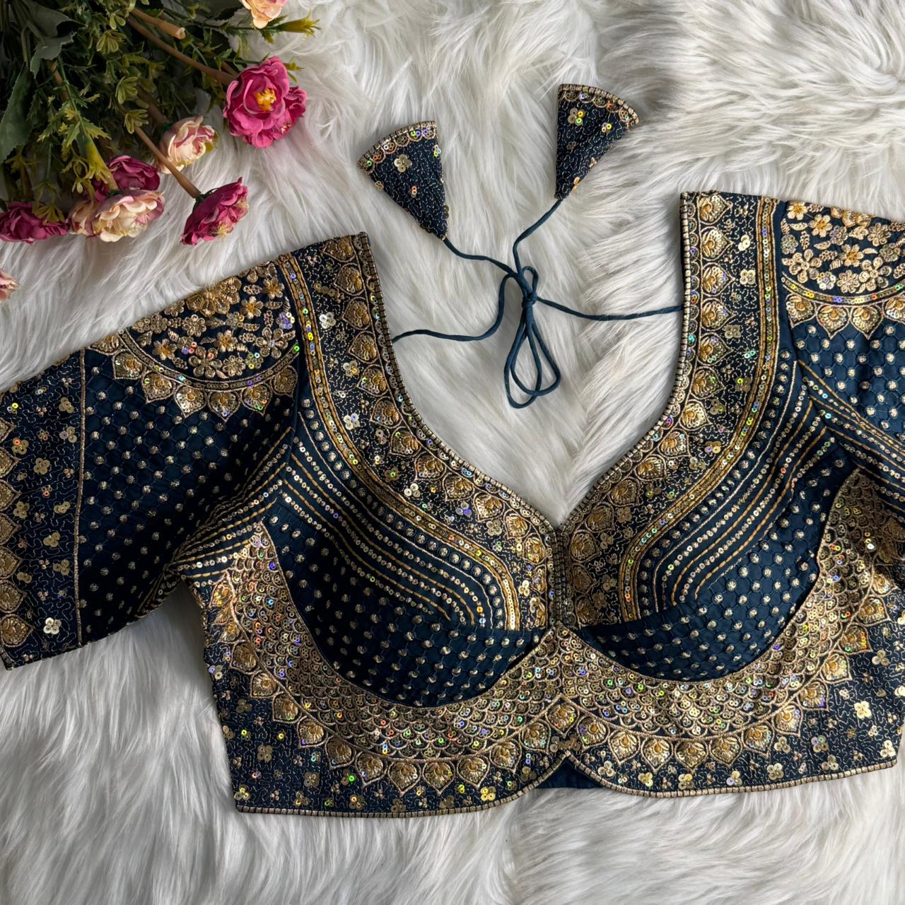 Sabyasachi bridal blouse