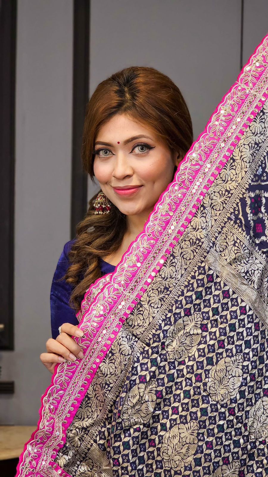 Pure Soft Russian Bandhej Silk Pattu Saree