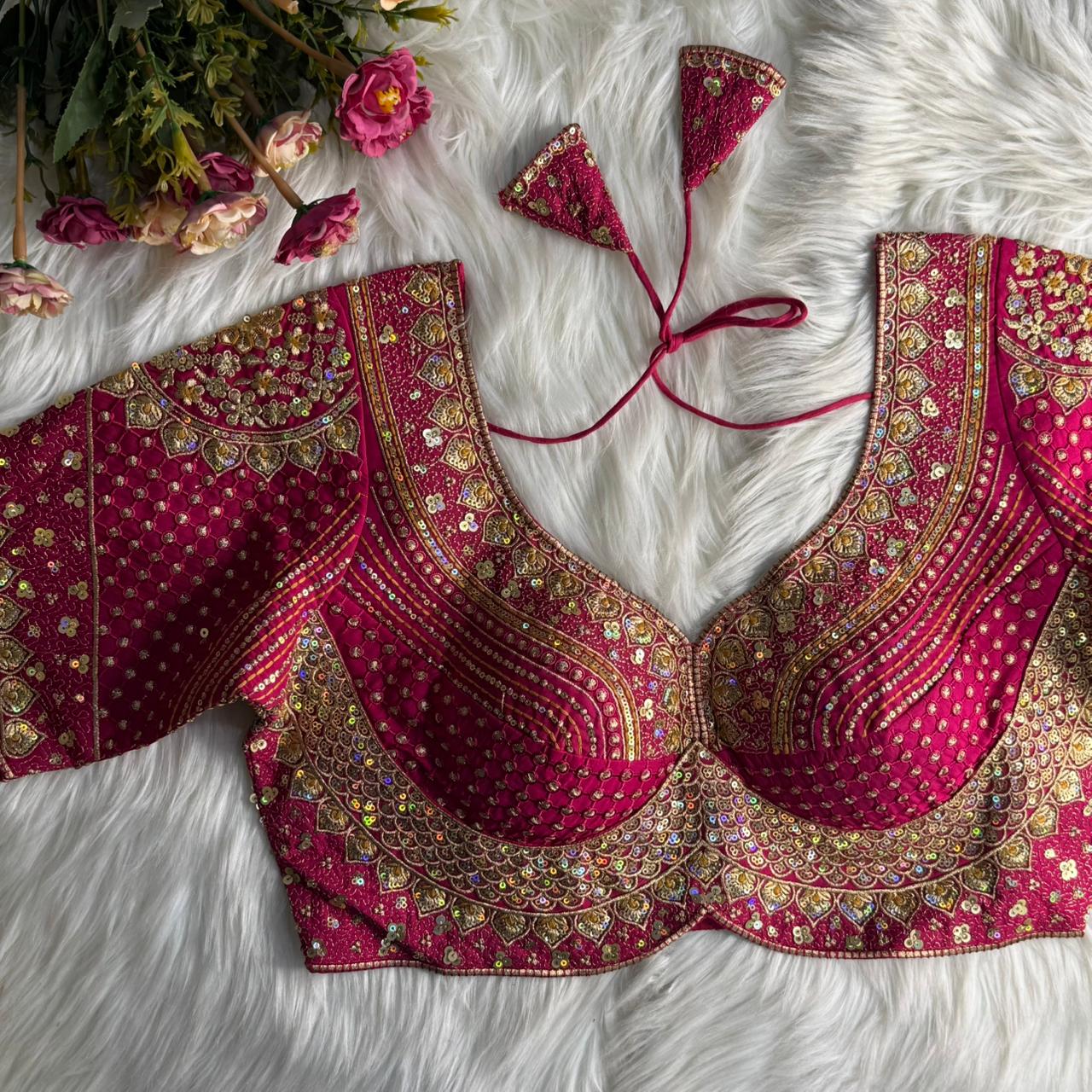 Sabyasachi bridal blouse