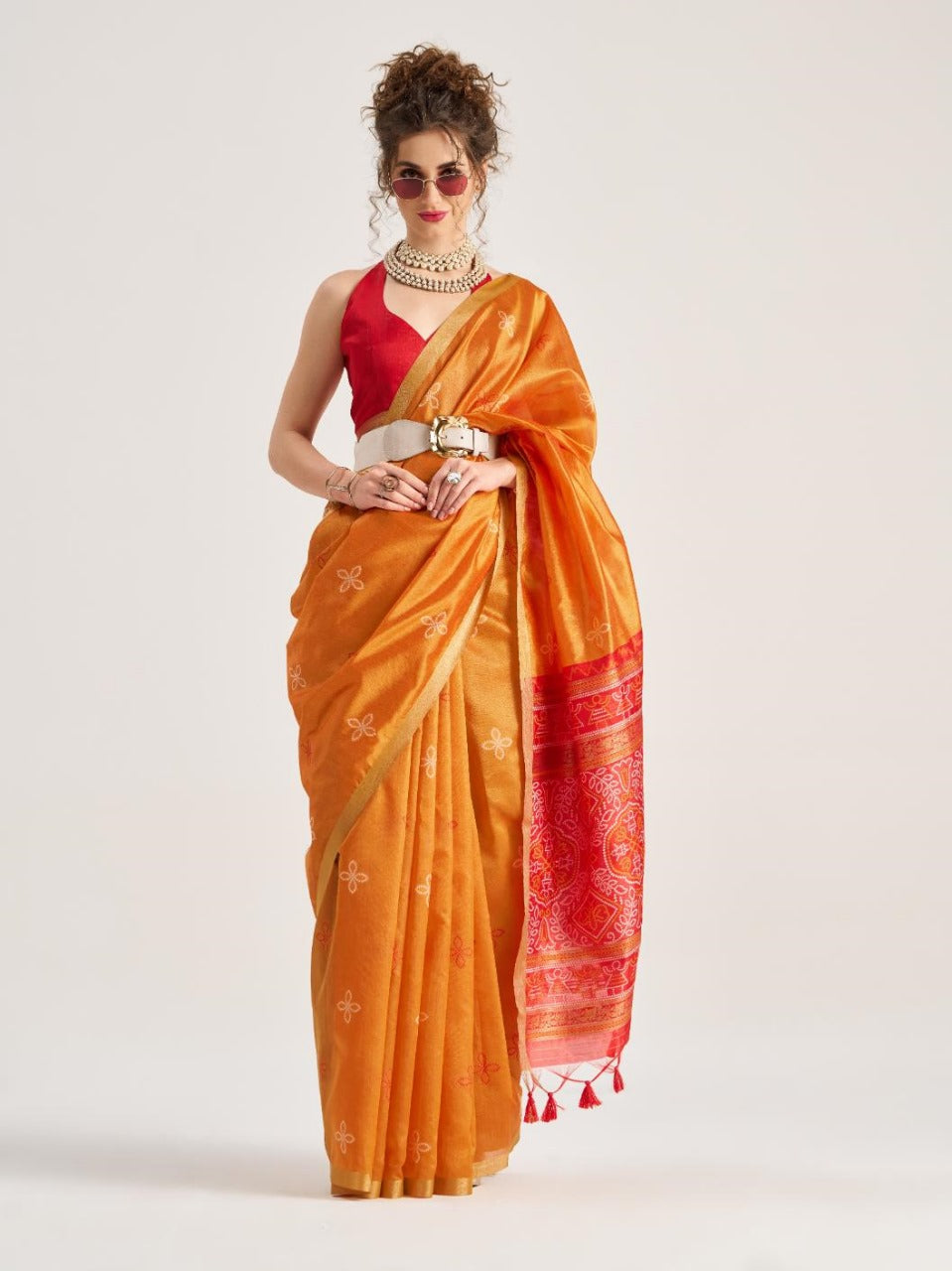 Art Silk Patola Saree