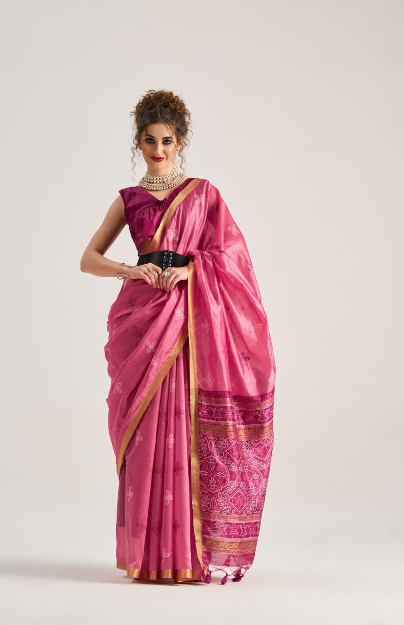 Art Silk Patola Saree