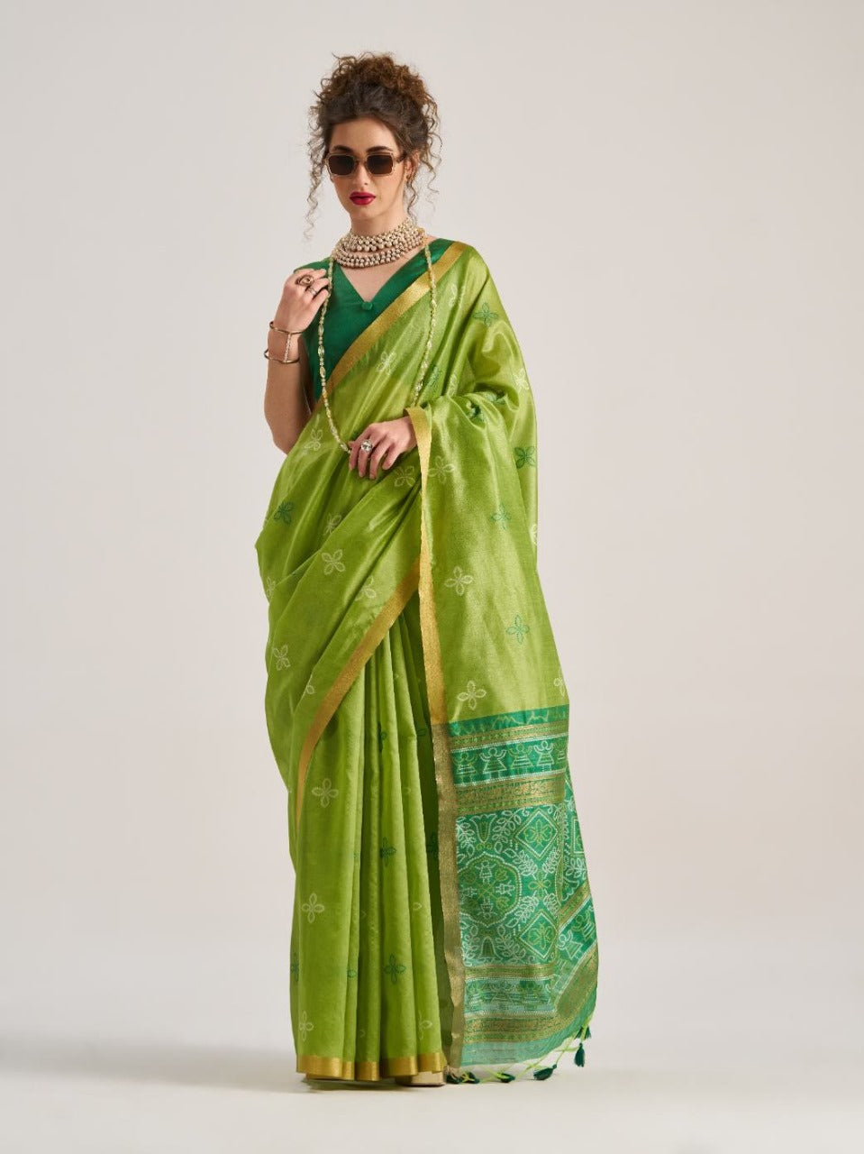 Art Silk Patola Saree