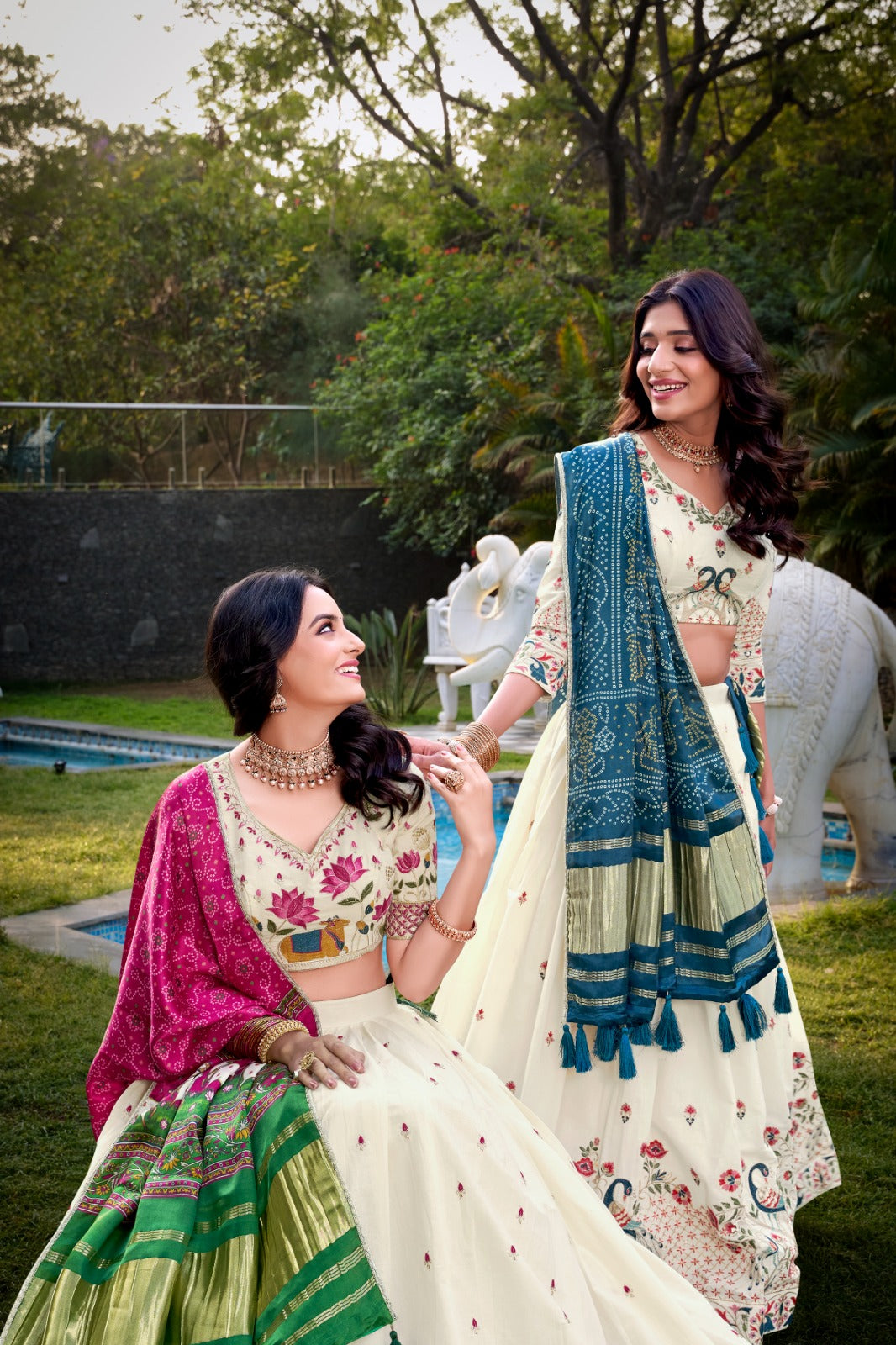 Khadi cotton Lehenga Choli