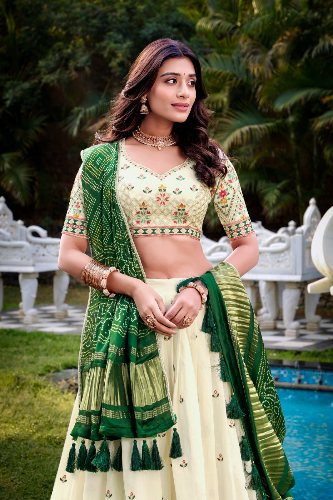Khadi cotton Lehenga Choli