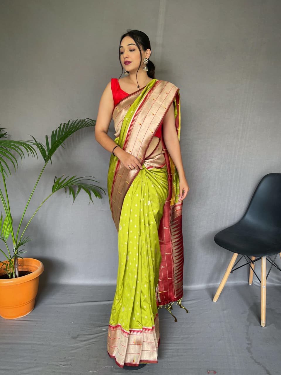 Pure Paithani Silk Saree