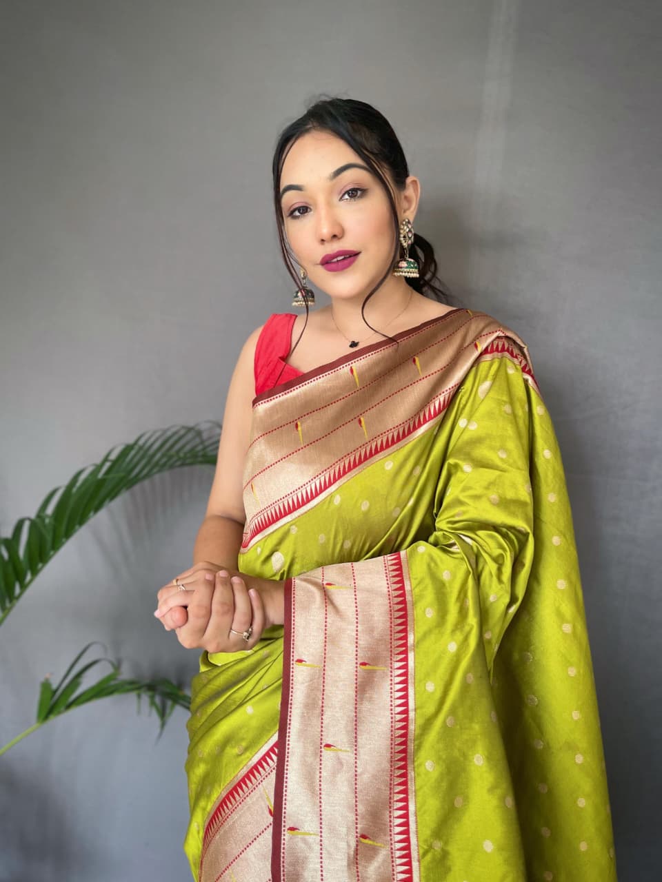 Pure Paithani Silk Saree