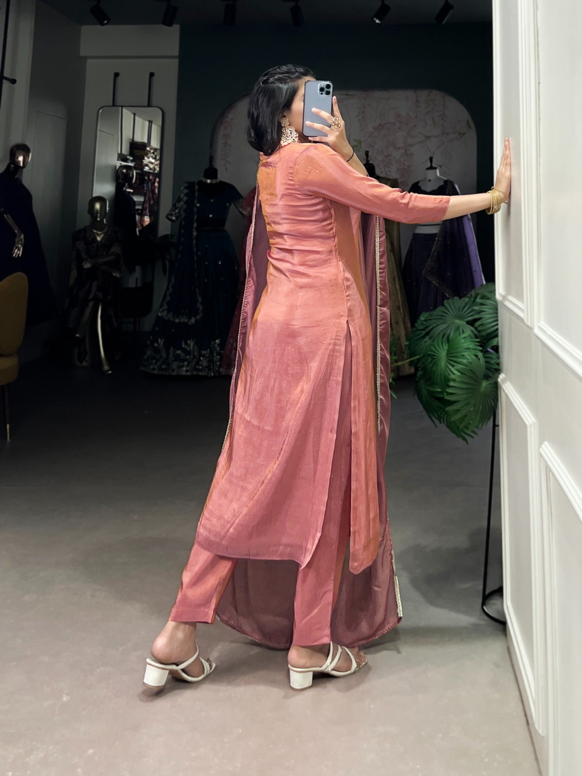 Viscose Tissue Handwork Suit