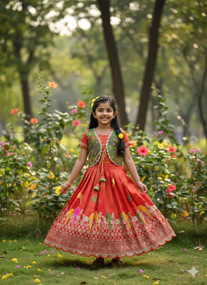 Viscose Tissue Silk Coty Gown