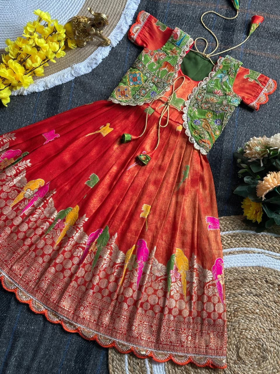 Viscose Tissue Silk Coty Gown