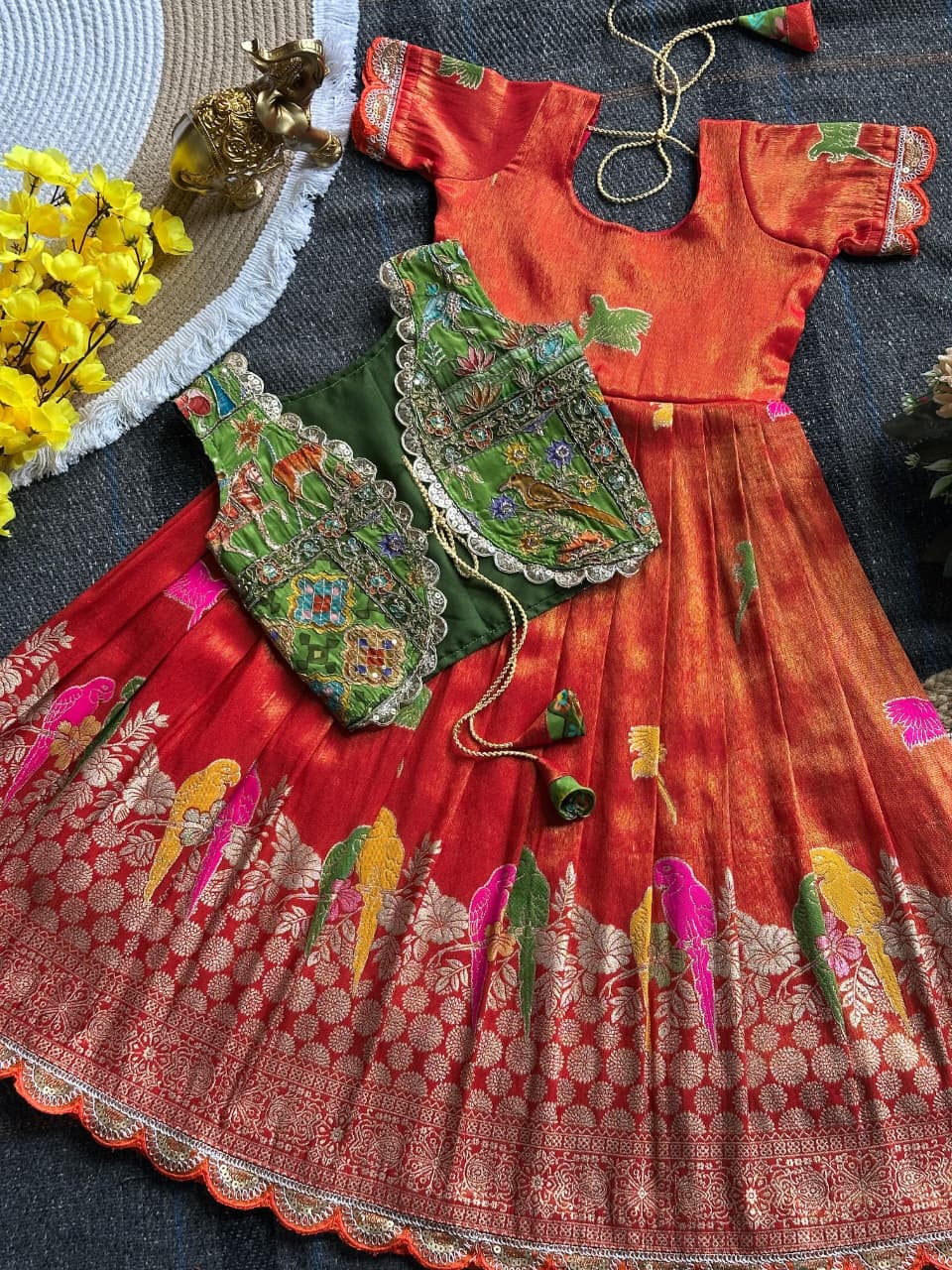 Viscose Tissue Silk Coty Gown