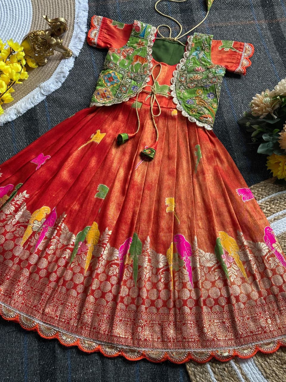 Viscose Tissue Silk Coty Gown