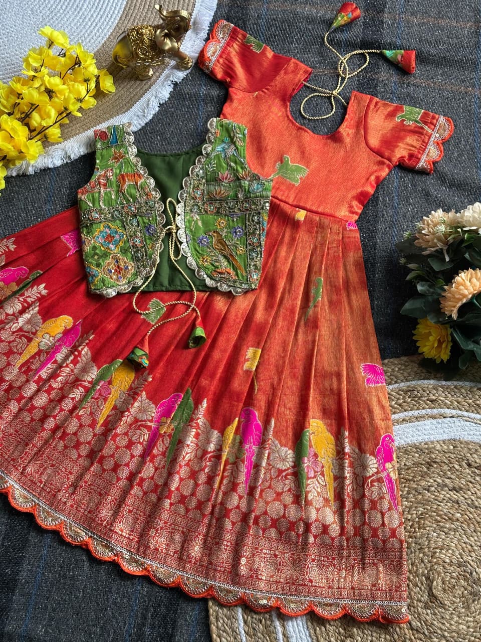 Viscose Tissue Silk Coty Gown