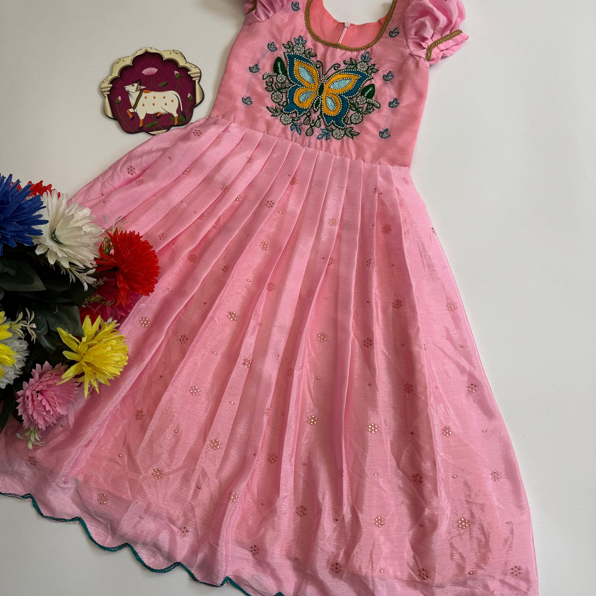 Soft Chinnon Kids Gown