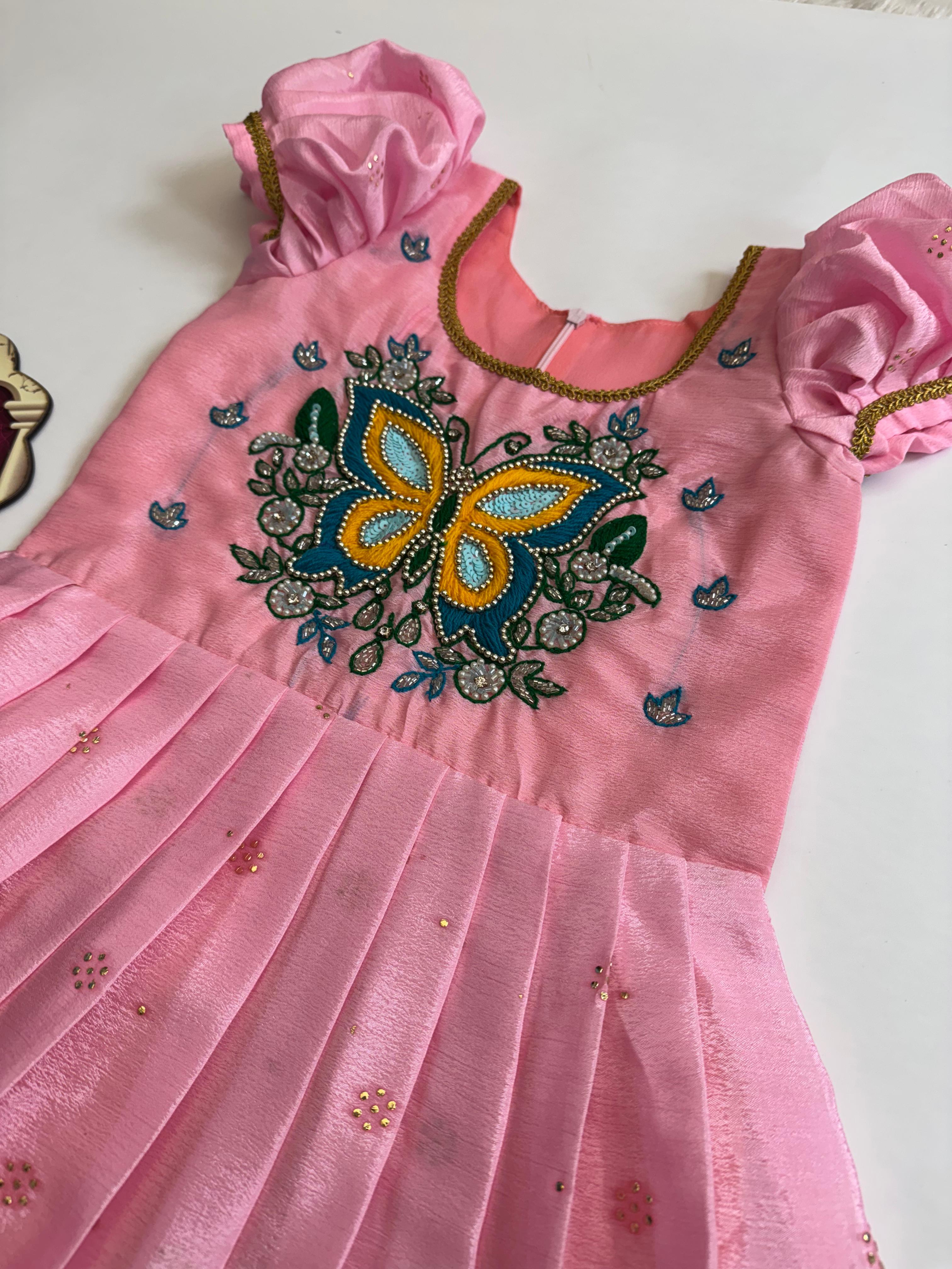 Soft Chinnon Kids Gown