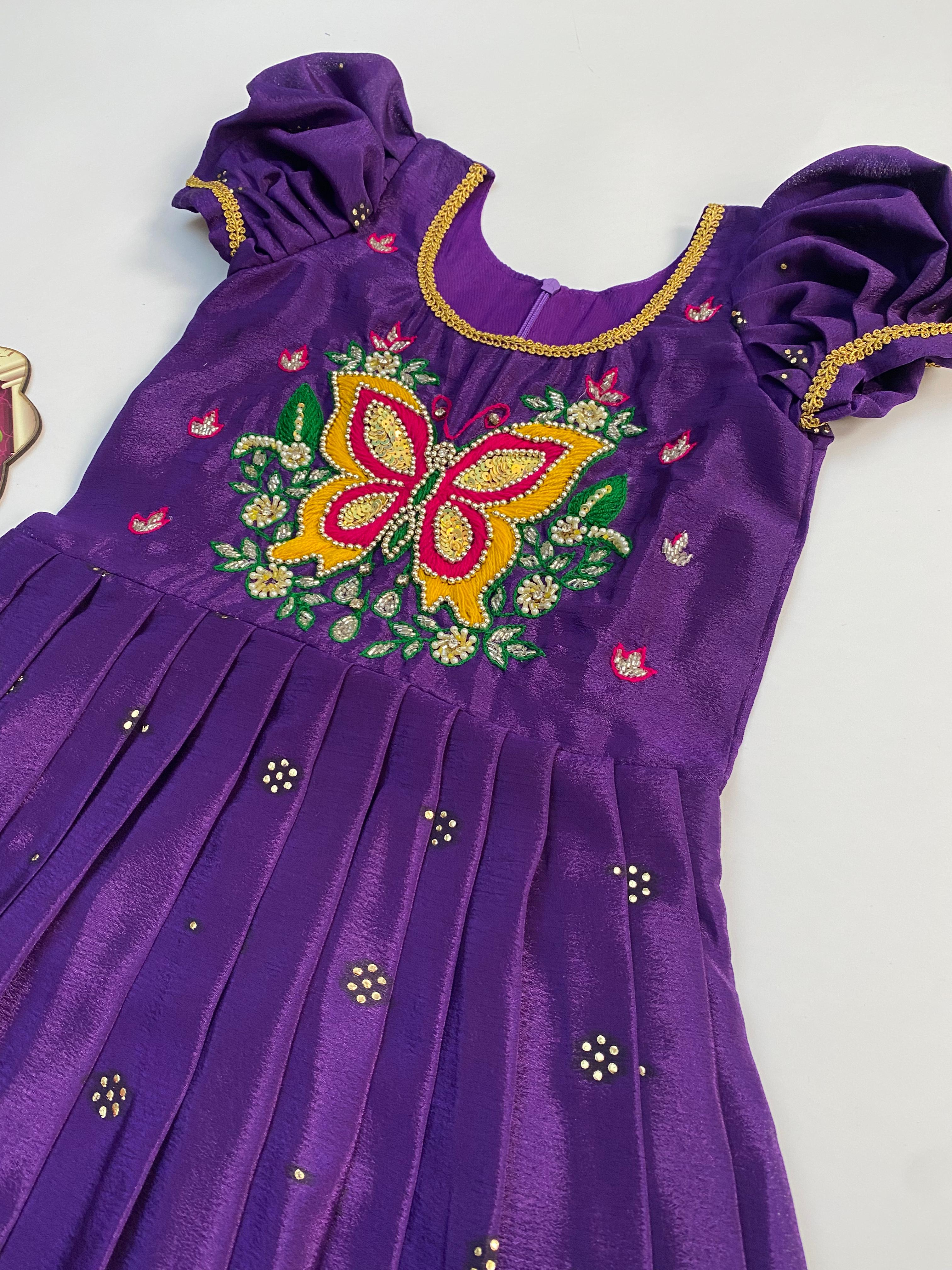 Soft Chinnon Kids Gown