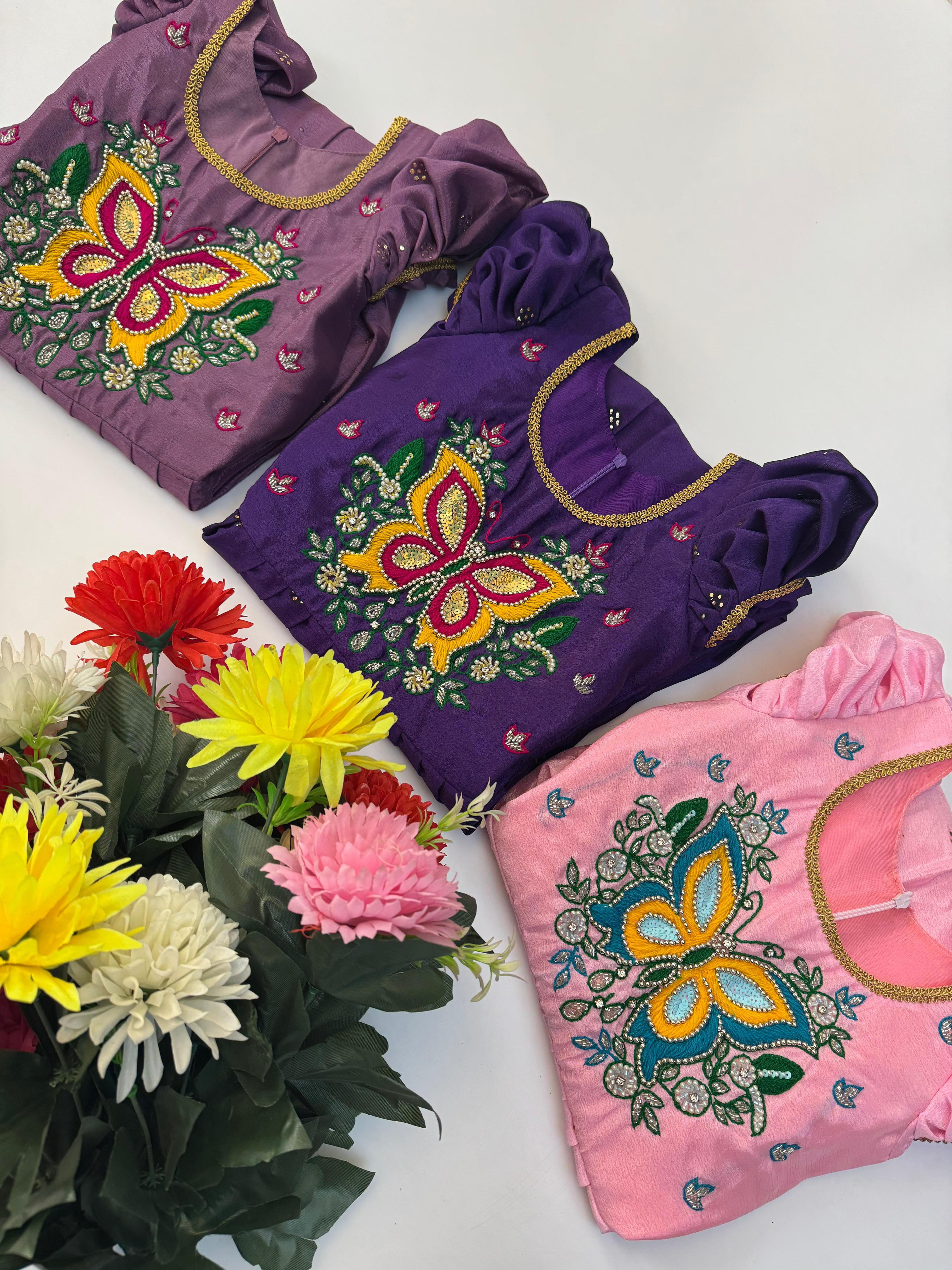 Soft Chinnon Kids Gown