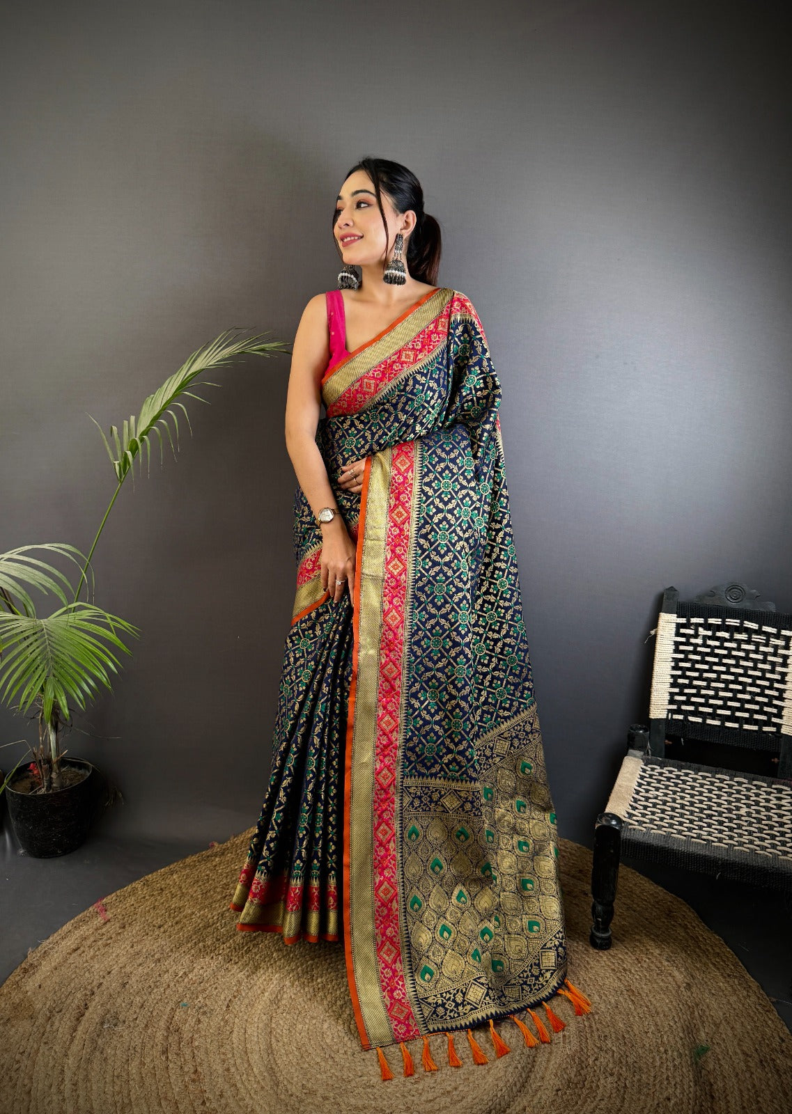 Banarasi Soft Patola Silk Saree