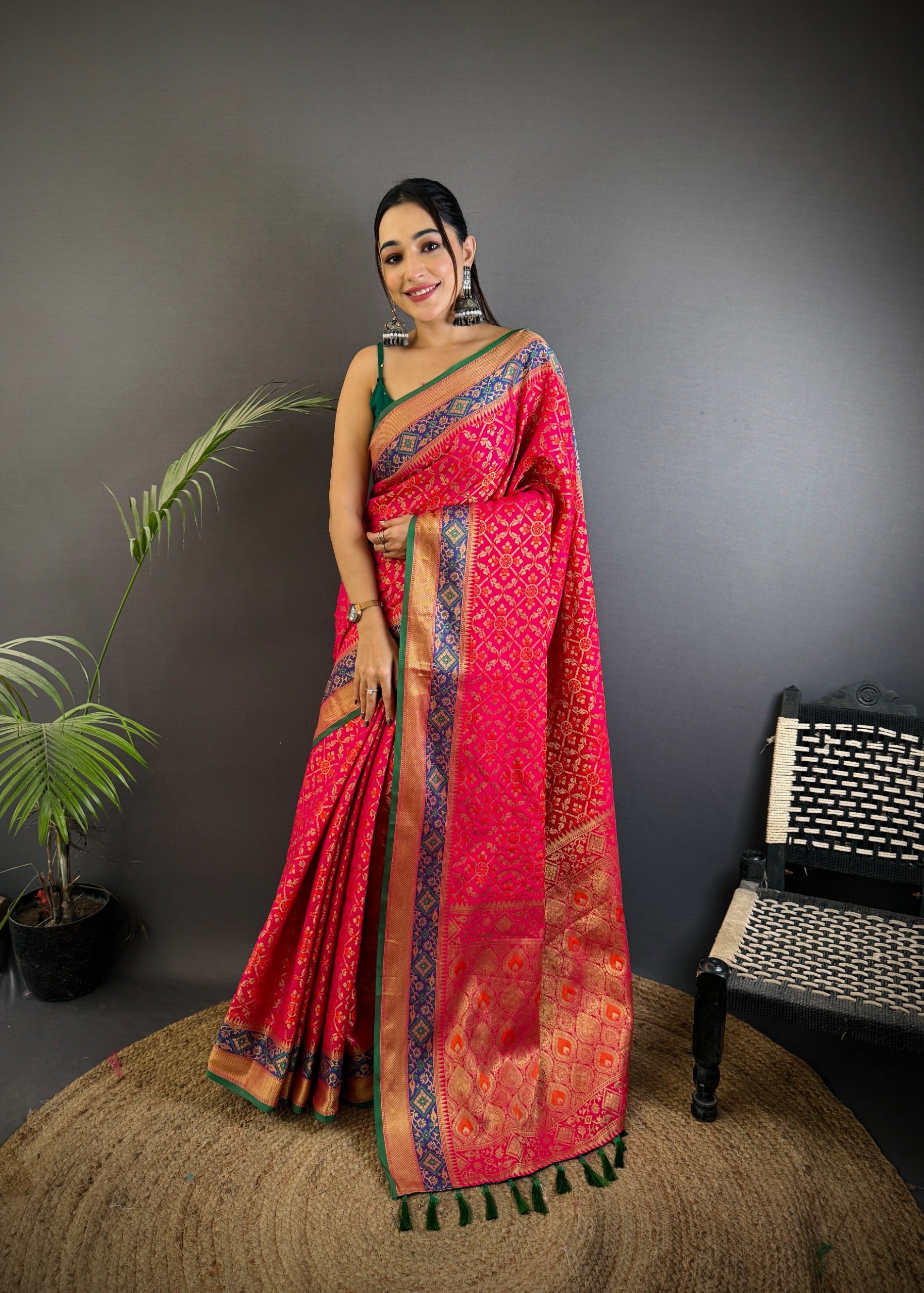Banarasi Soft Patola Silk Saree