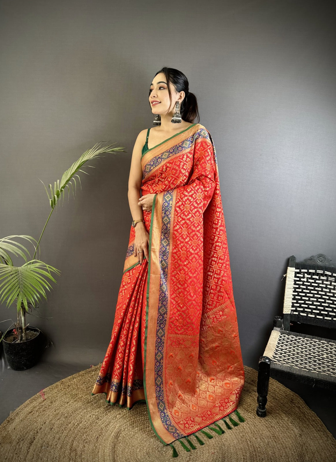 Banarasi Soft Patola Silk Saree