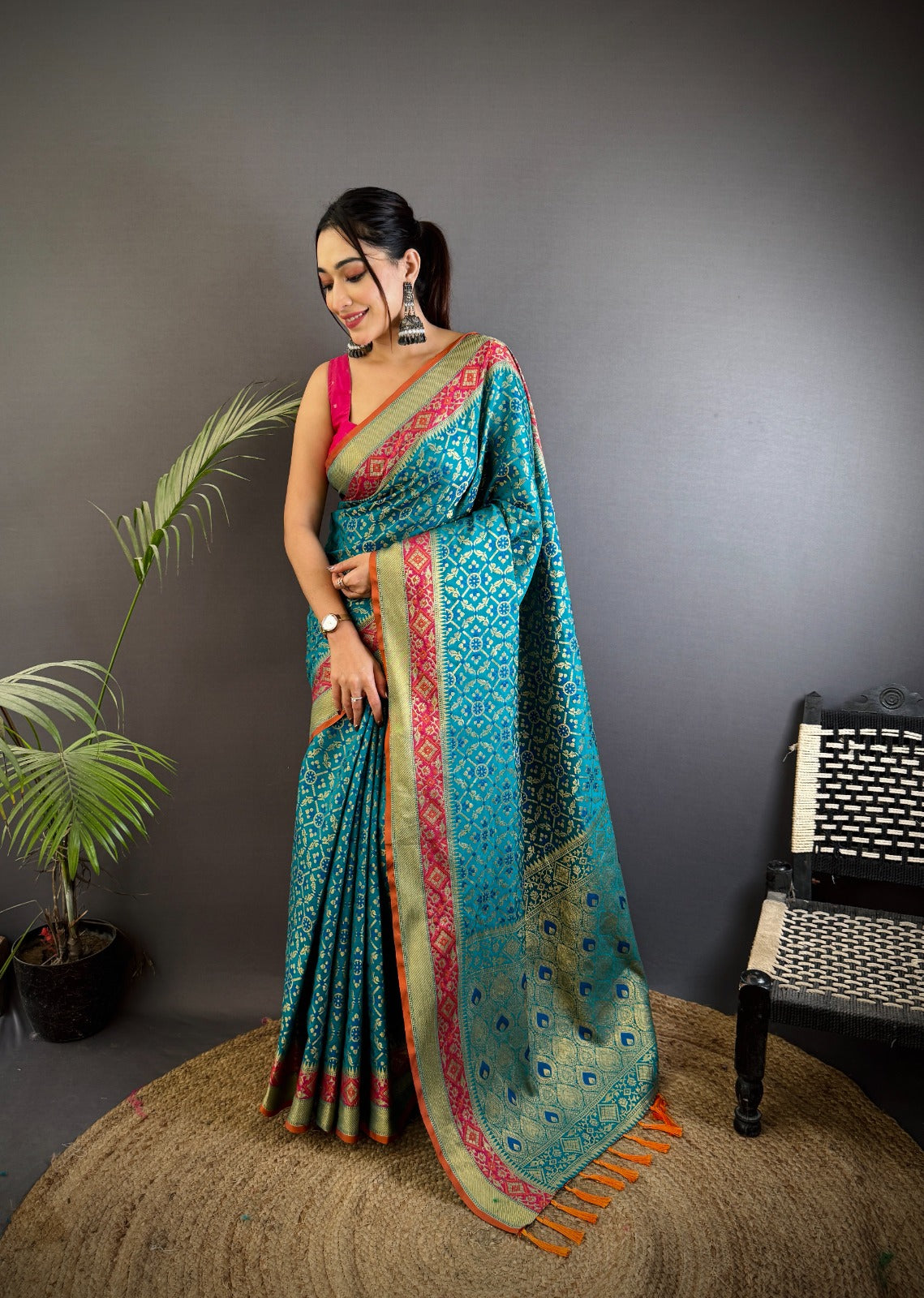 Banarasi Soft Patola Silk Saree