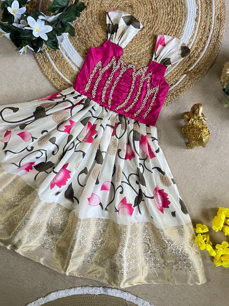 Pure Silk Kids Gown