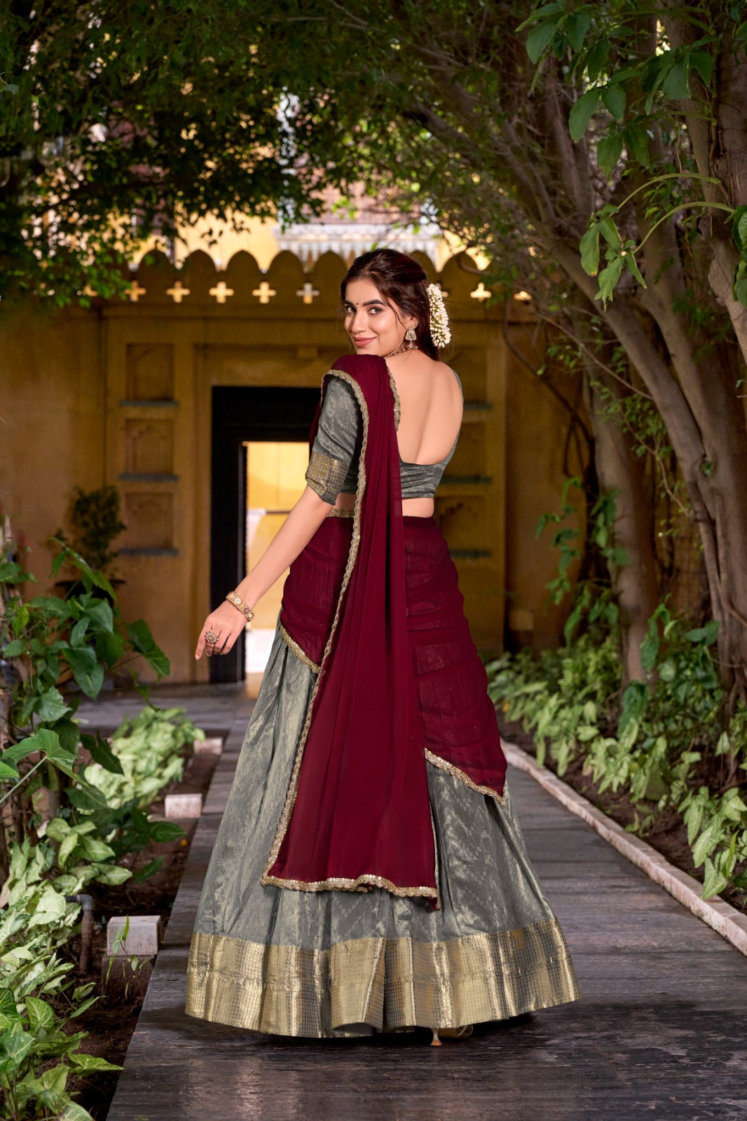 Dupion Silk Lehenga Choli