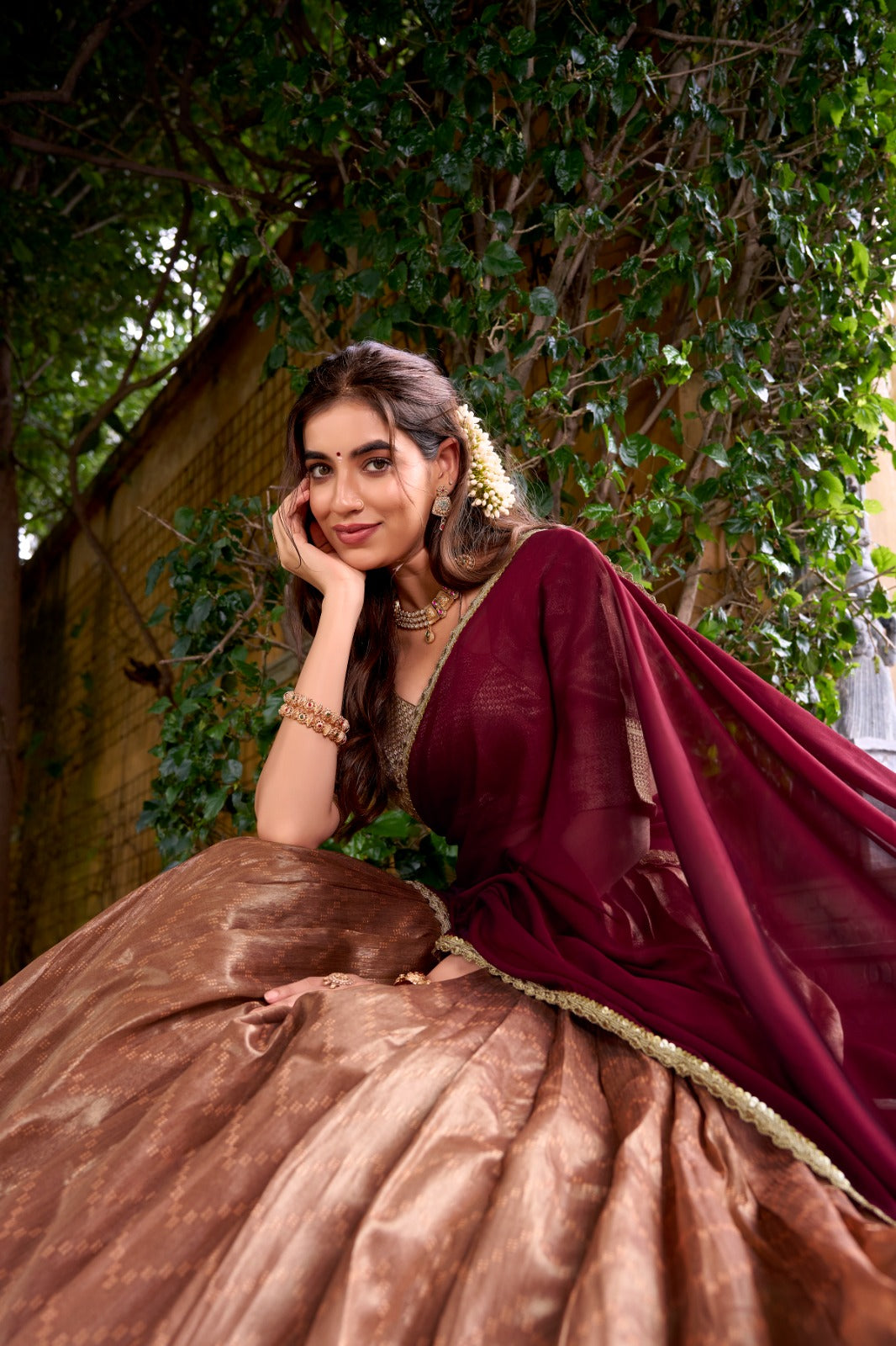 Dupion Silk Lehenga Choli