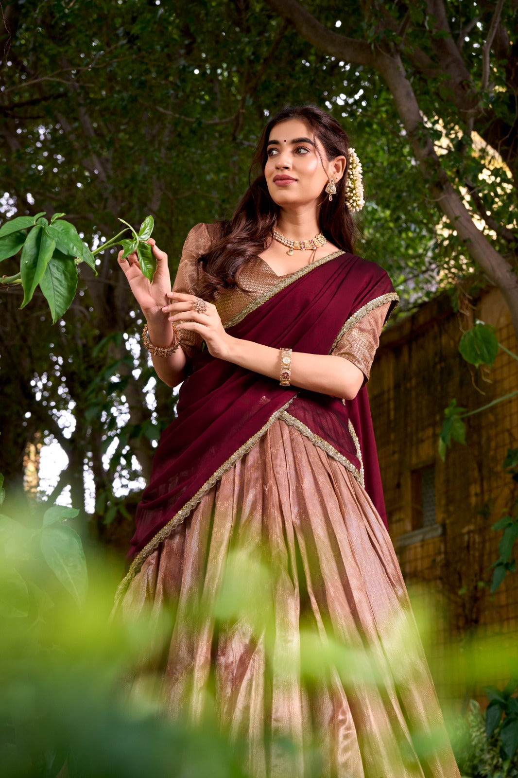 Dupion Silk Lehenga Choli