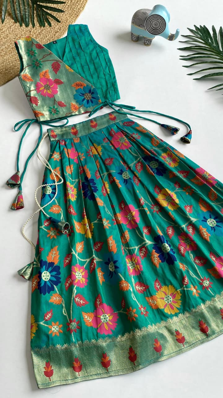 Silk Blend Skirt and Top