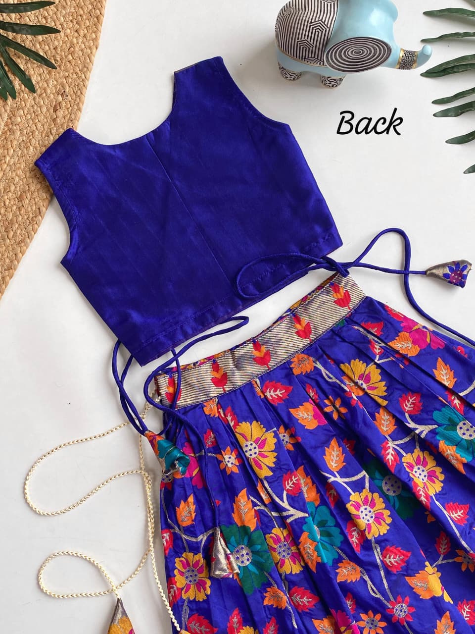 Silk Blend Skirt and Top