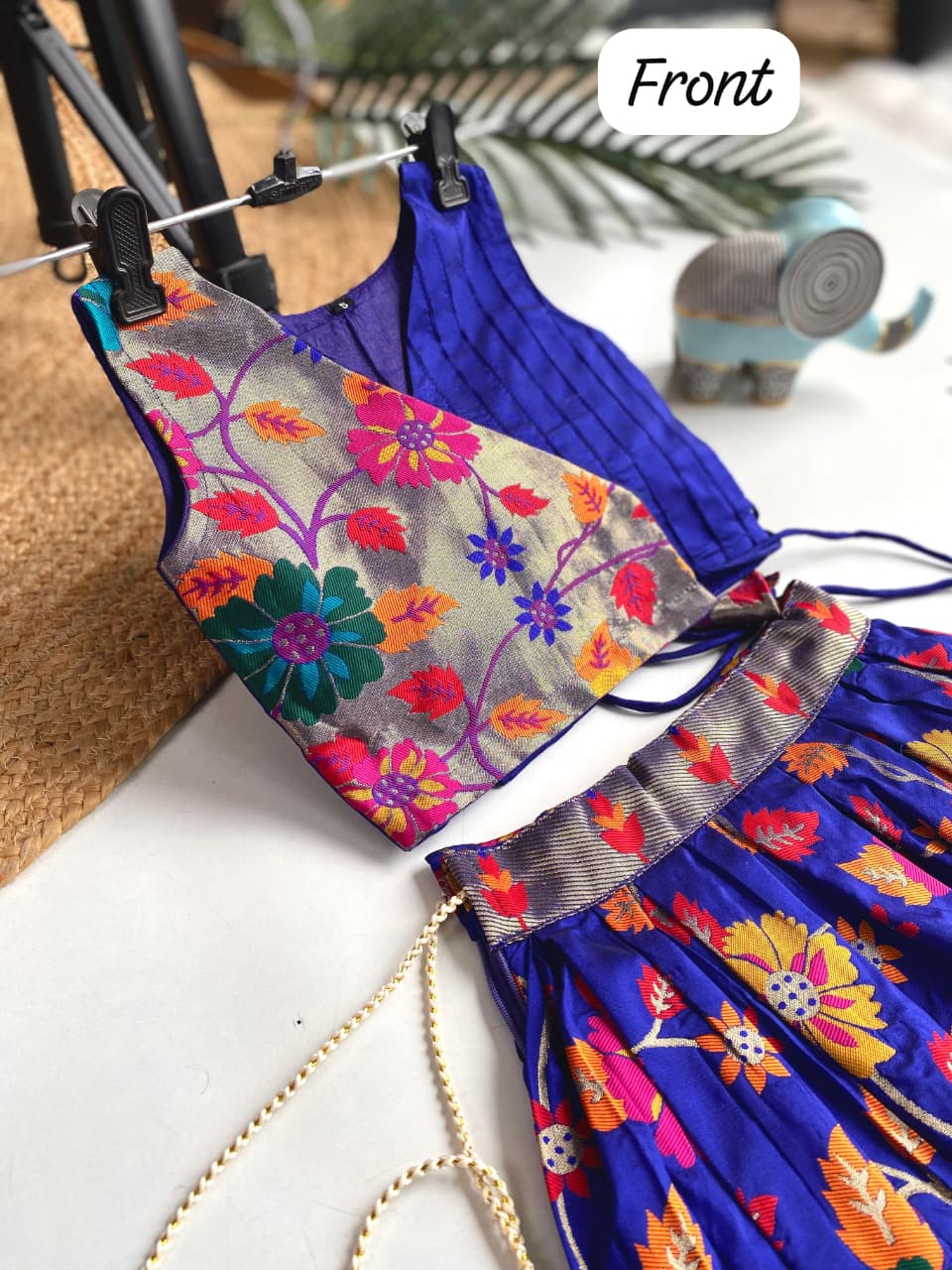 Silk Blend Skirt and Top