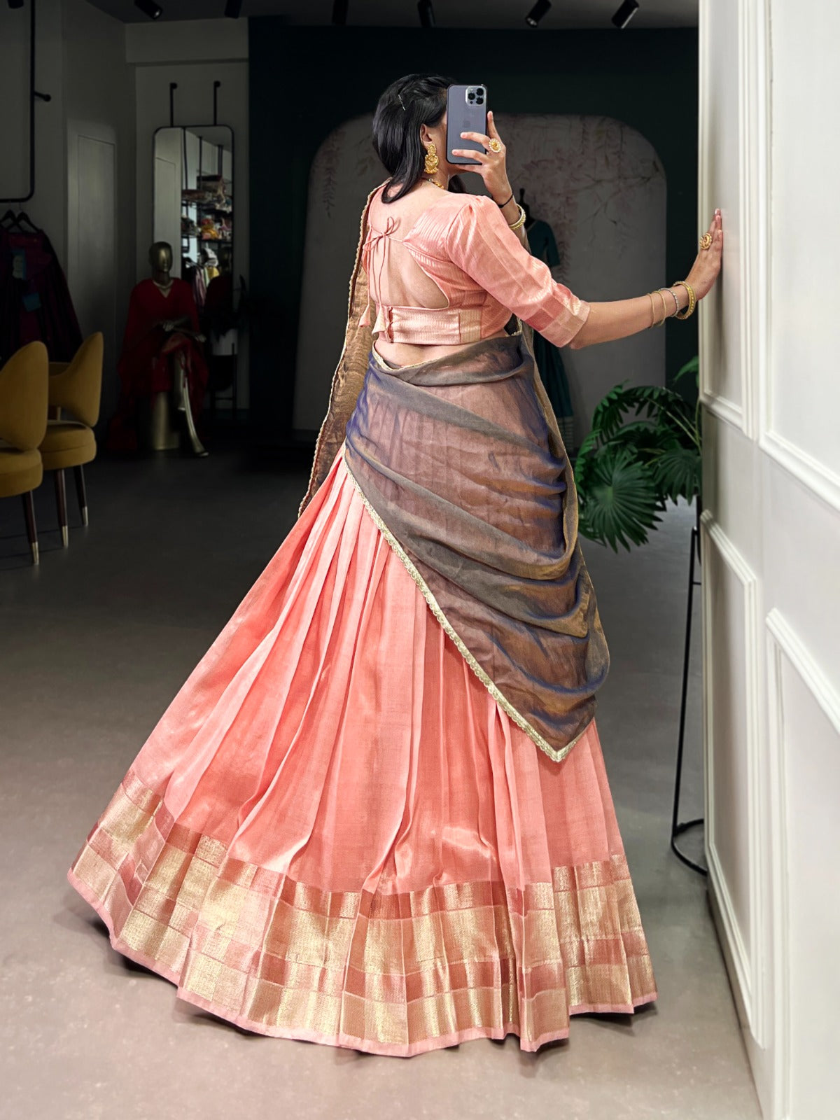 Dupion Silk Lehenga Choli