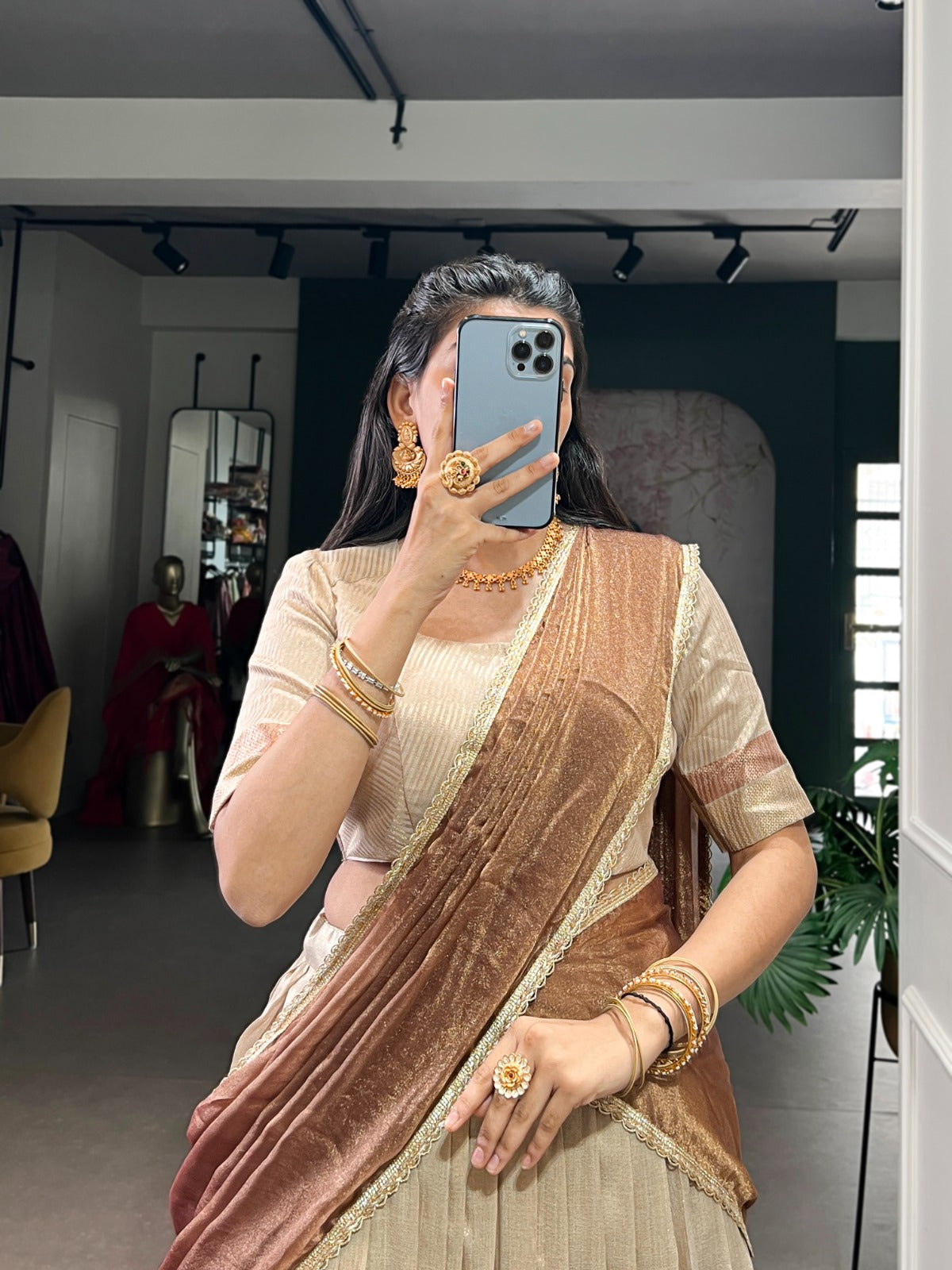 Dupion Silk Lehenga Choli