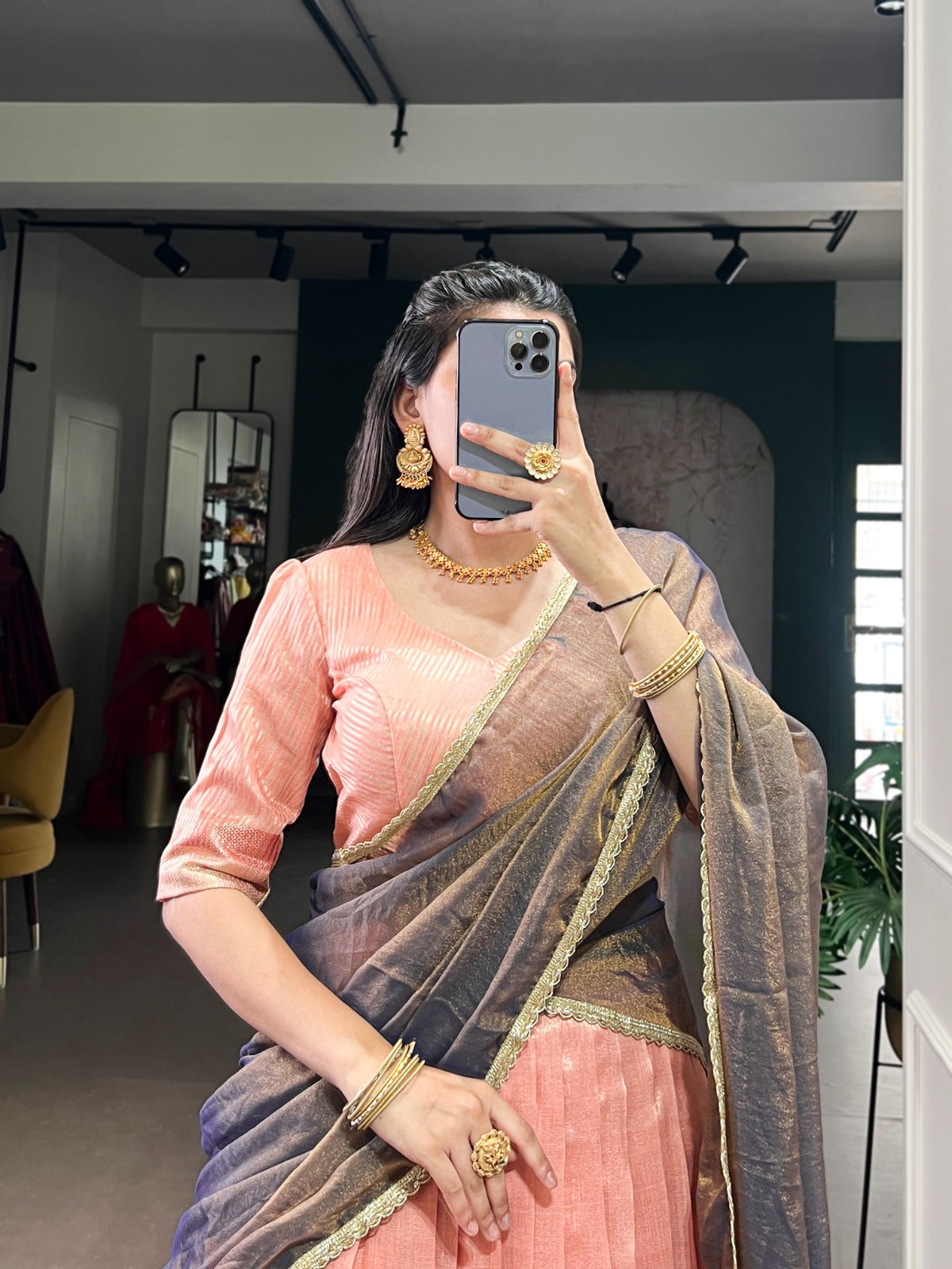 Dupion Silk Lehenga Choli