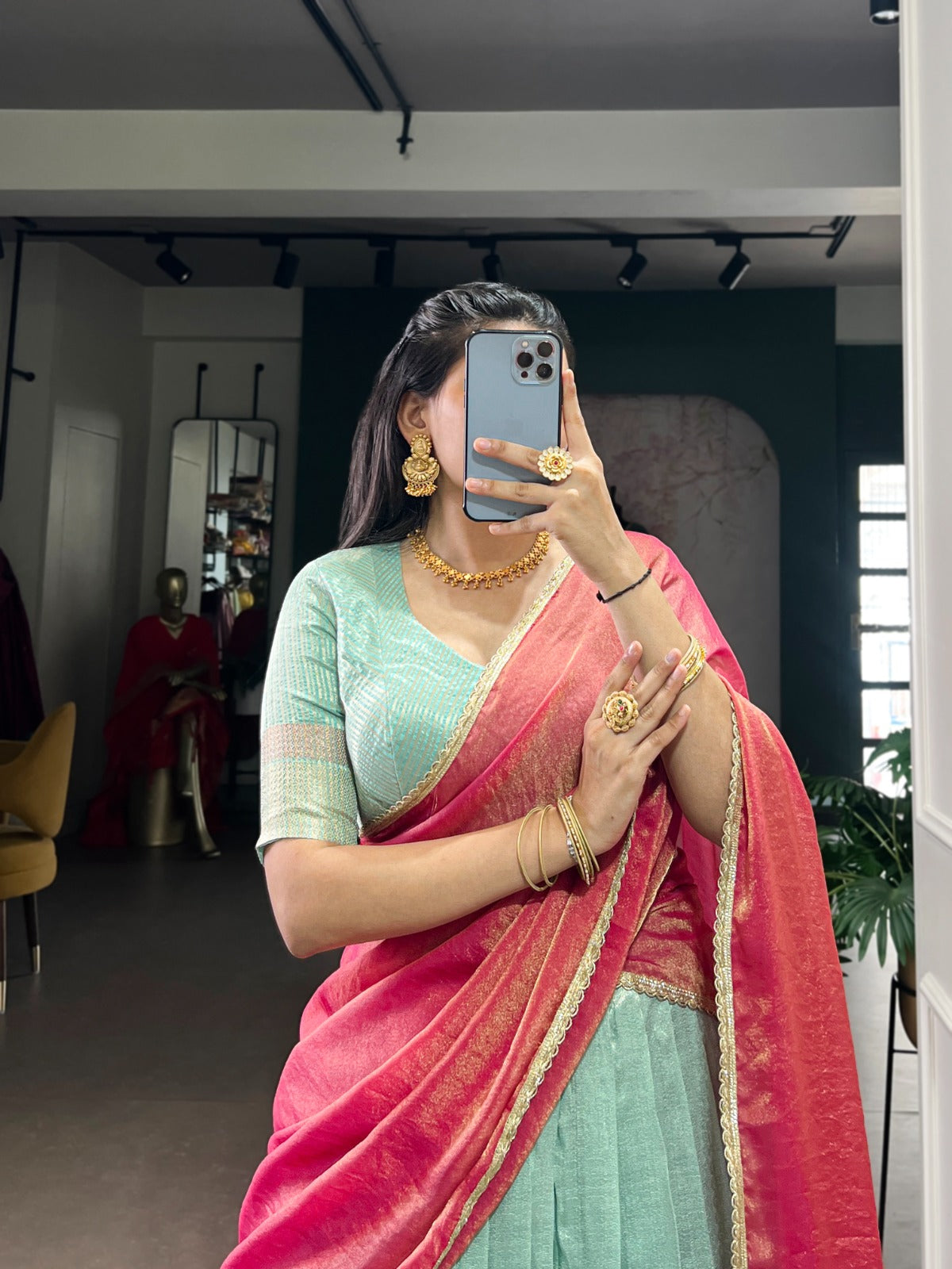 Dupion Silk Lehenga Choli