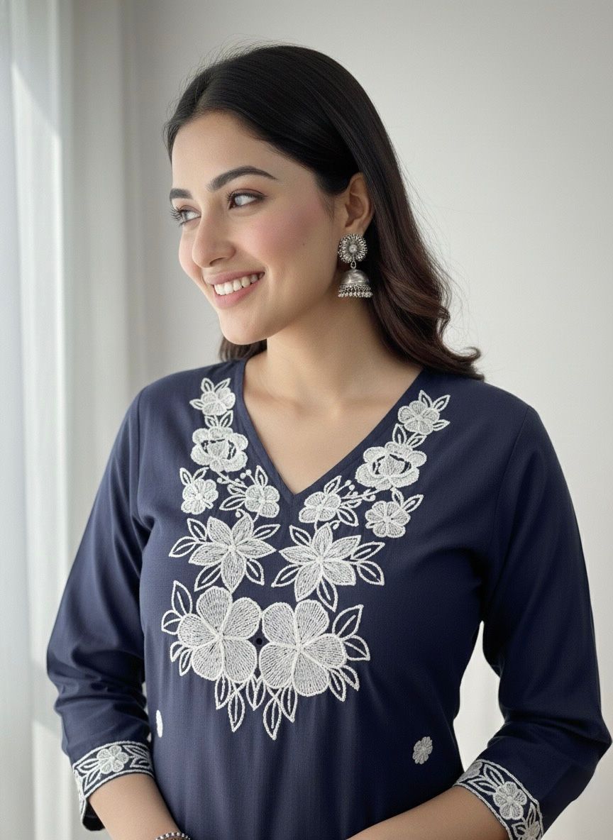 Designers Kurti Pant Set