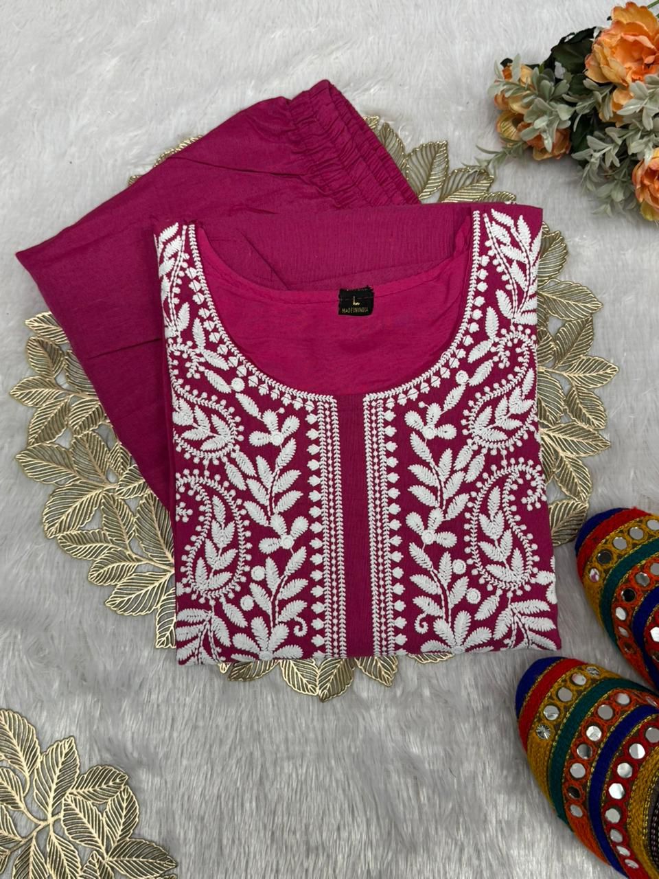 Designers Kurti Pant Set