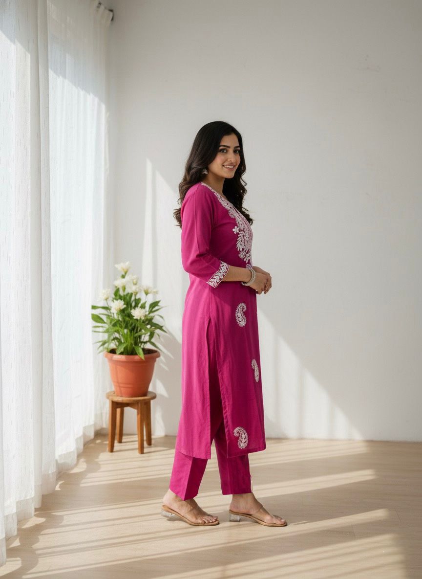 Designers Kurti Pant Set