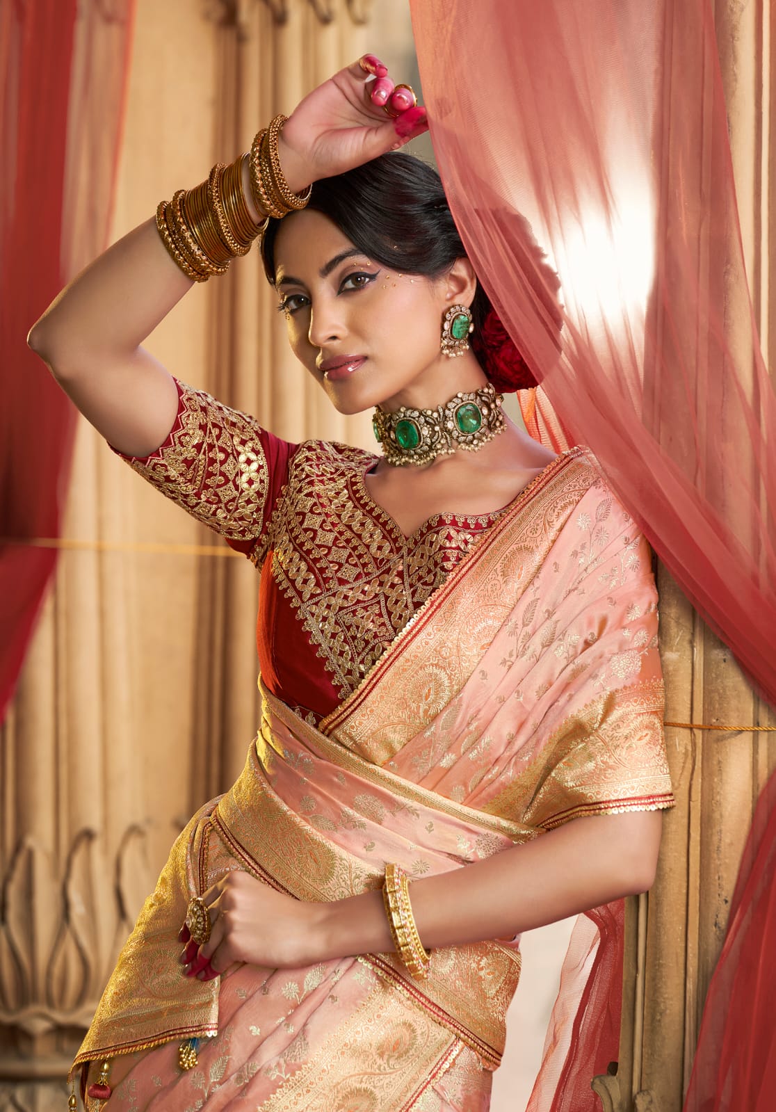 Pure Sattin Saree