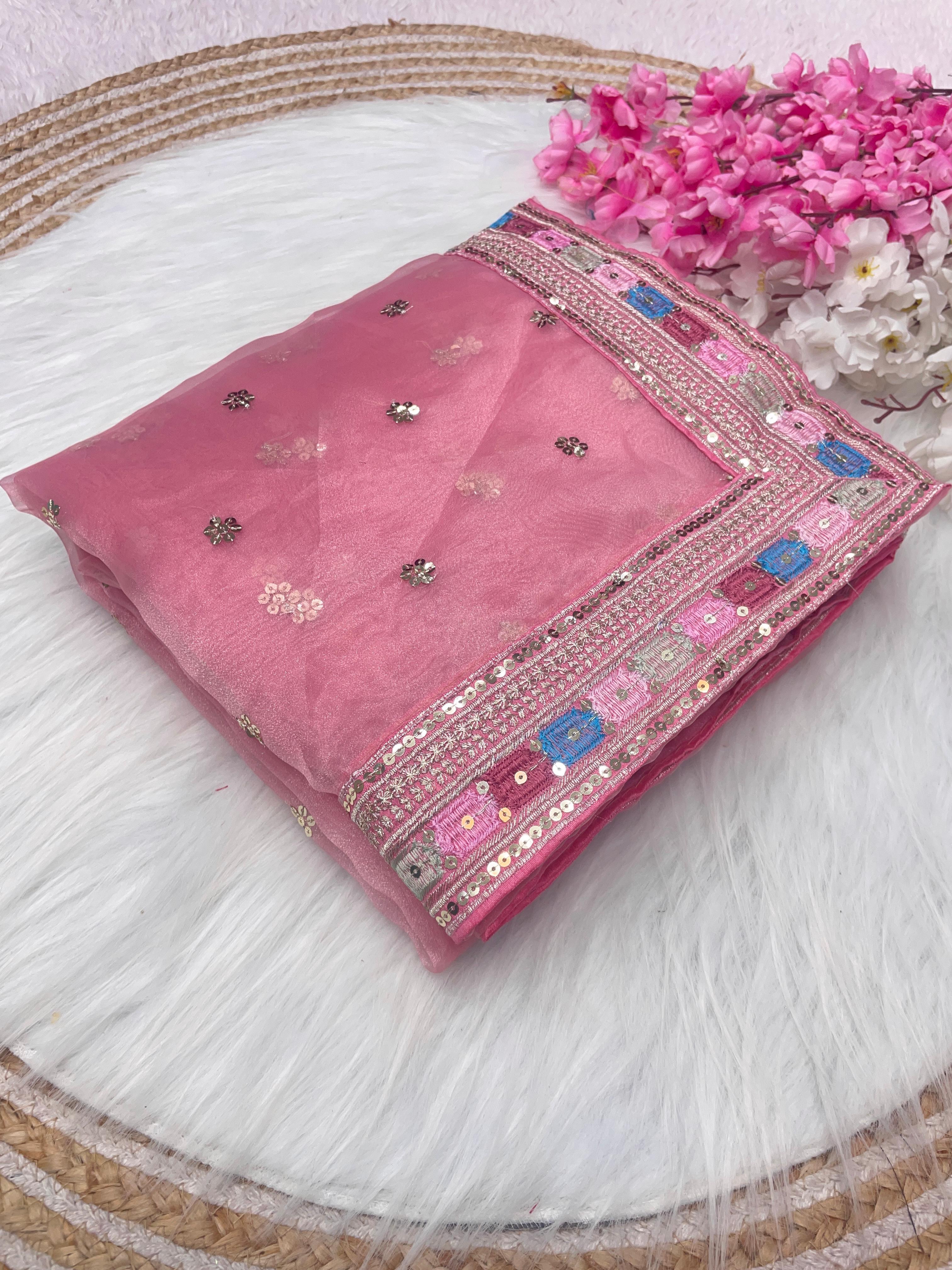 Soft Organza Silk Saree