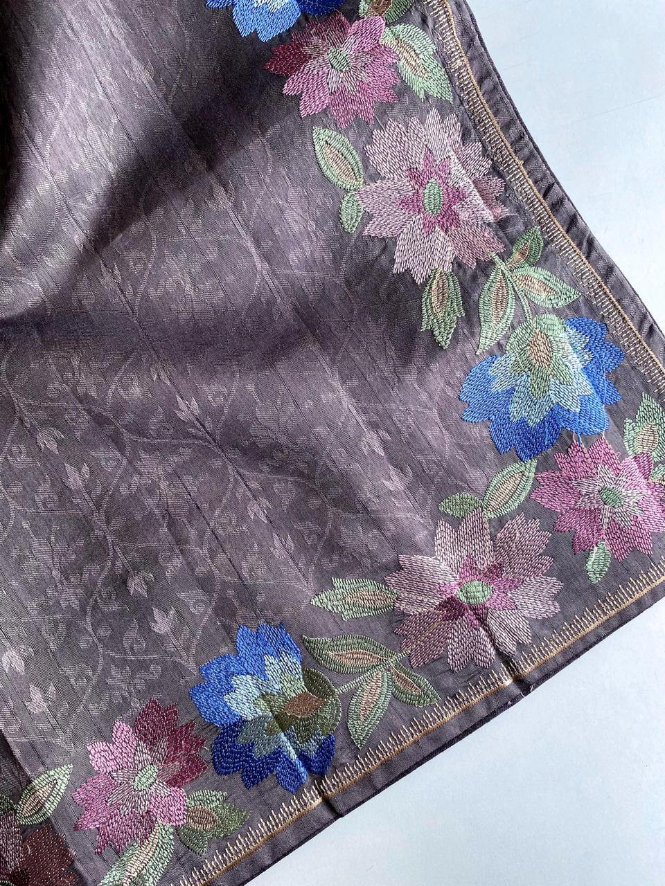 Pure Tussar Saree