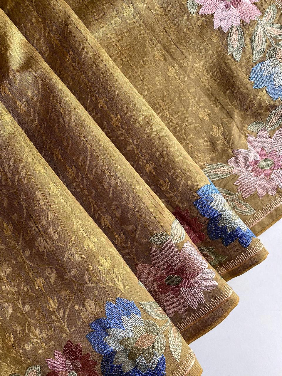 Pure Tussar Saree